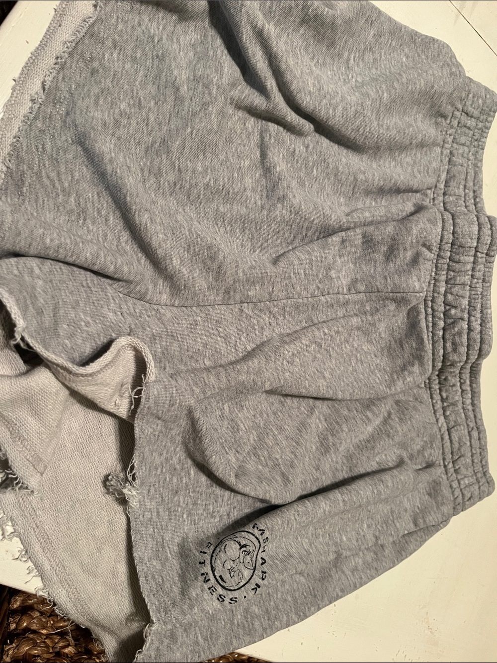 Gymshark Gray Men’s Athletic Sweat Shorts with Logo